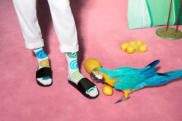 画像1: Happy Socks 店舗スタッフおすすめ!Happy Socks x サンダルコーデ