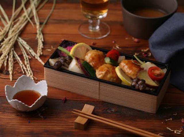 画像: 鶏つくねと彩り野菜+ごはん