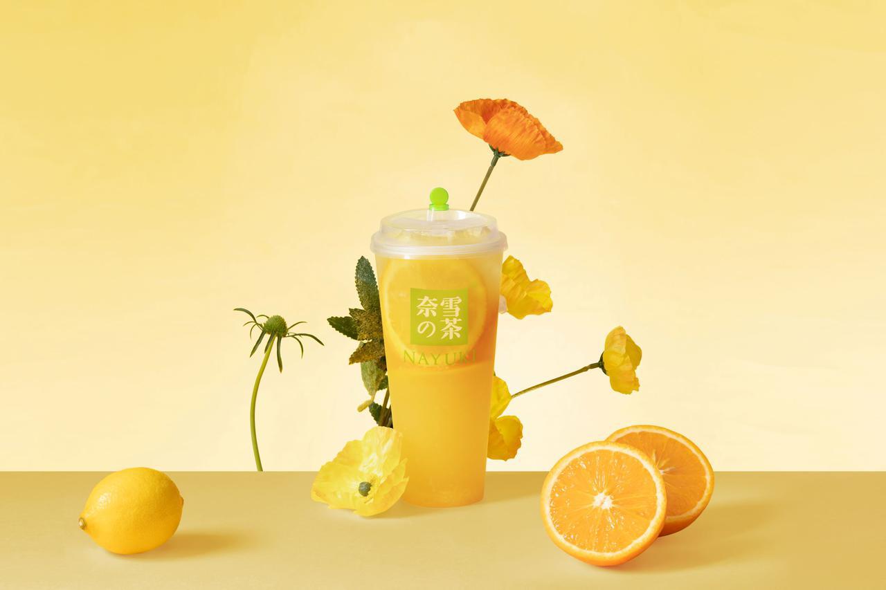 画像: 第 4 位「奈雪オレンジジャスミン」（M600 円 L700）