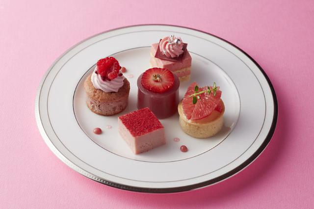 画像3: ピンクづくしの華やかなアフタヌーンティーセットが登場!