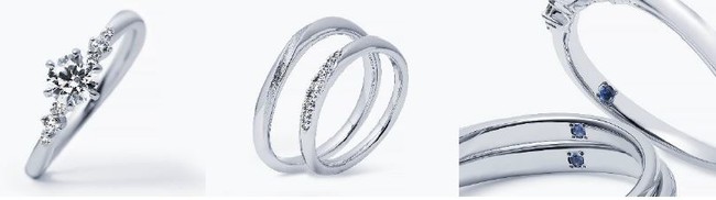 画像2: ふたりの未来へ導く幸せの輝き　４℃ブライダル専門店の新作リング「Stella Maris」