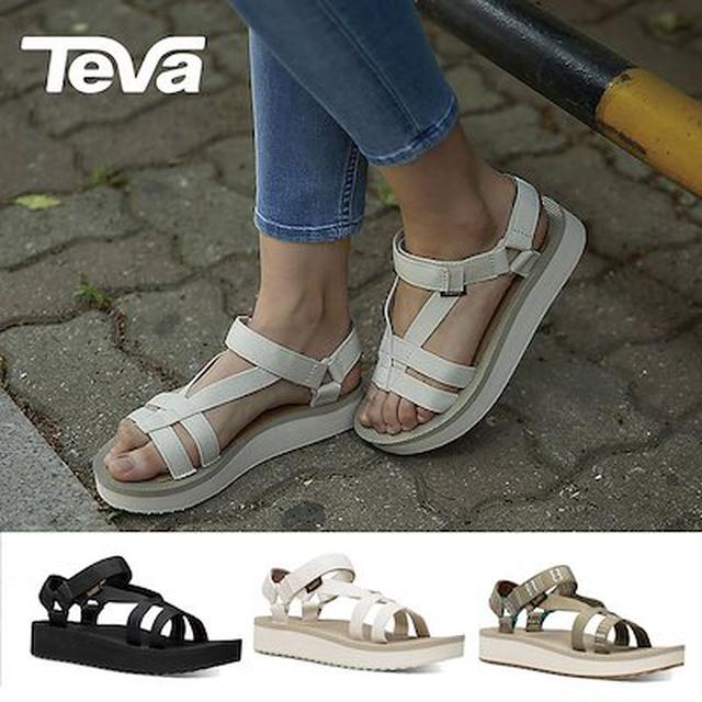 画像: おすすめレディースサンダル④フェミニンなシルエットが魅力の一品