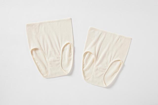 画像: テレコショーツ(2枚) プリスティンの定番商品。しめつけ感のないやさしいショーツです。