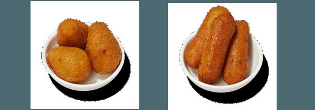 画像: 選べる二種類のファラフェル