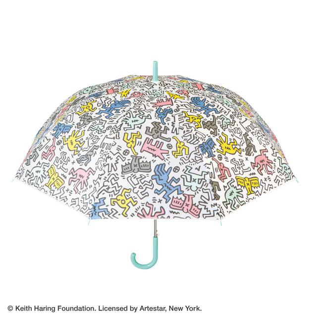 画像6: 秋雨に使いたい!キース・へリングのビニール傘がセブン-イレブン店舗とセブンネットショッピングで買える!
