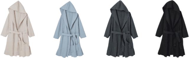 画像: <アイボリー、ライトブルー、チャコールグレー、ブラック>