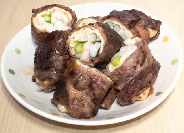 画像1: タニタ食堂オリジナルのレシピ「ごちそう肉巻き」
