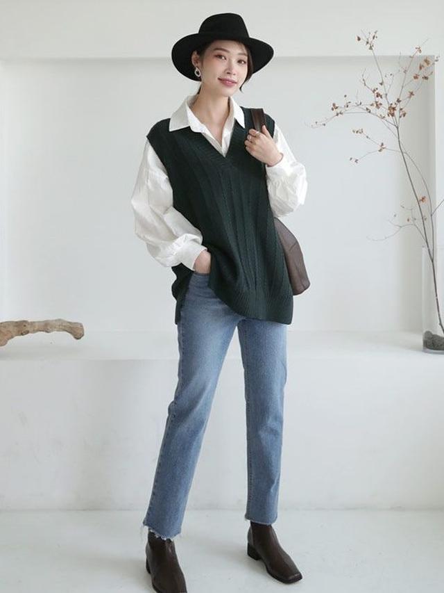 画像1: カットストレートデニムパンツ ¥4,922 (税込)