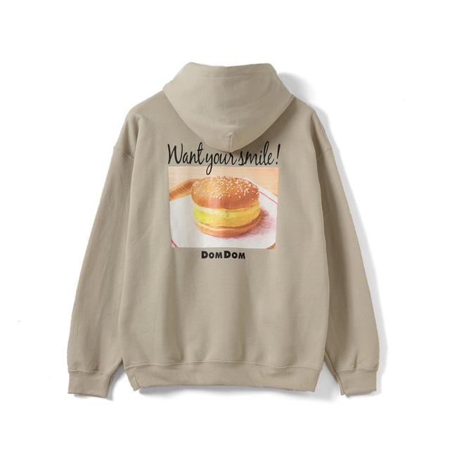 画像: DOM DOM × BEAMS コラボレーション フーディー(サンドベージュ)
