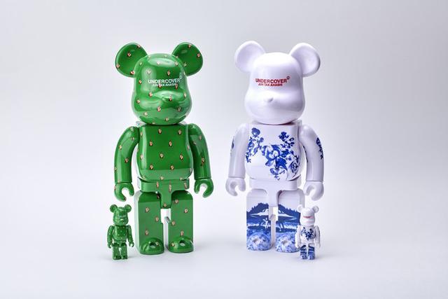 画像: BE@RBRICK TM & © 2001-2020 MEDICOM TOY CORPORATION.All rights reserved. (左)BE@RBRICK UNDERCOVER 100% & 400% FUCK FINGER (右)BE@RBRICK UNDERCOVER 100% & 400% CERAMIC UFO 各17,600円(税込)