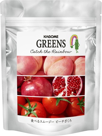 画像: 食べるスムージー＜ピーチざくろ6個540円＞ピーチのやさしい甘さと、なめらかな食感