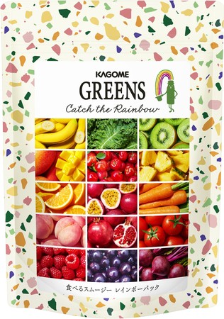 画像: 食べるスムージー＜レインボーパック、ケールグリーン×4個、各2個アソート1,080円＞