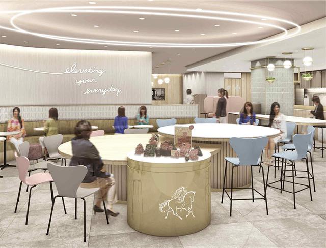 画像: 国内初の「GODIVA Cafe Tokyo」がオープン