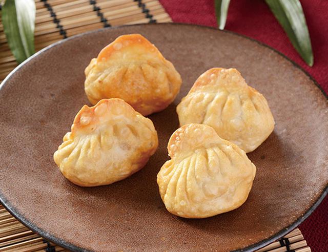 画像: 【じゅわ揚げ餃子】おかずにもおつまみにもピッタリな食べ応えのあるコンビニ新商品!