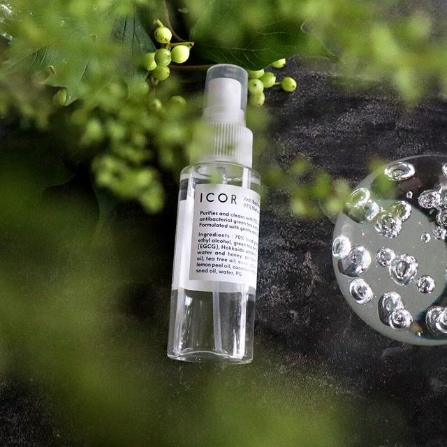 画像: 「ICOR(イコ)」より食品やスキンケアにも配合される成分から作られたボタニカルな“除菌スプレー”発売中。