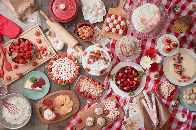 画像2: 【試食レポ】ヒルトン東京お台場の赤と白のストロベリーデザートビュッフェ「Girl's Sweets Kitchen」♡