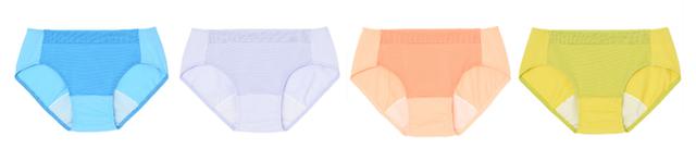 画像: <3月発売サニタリーショーツ>左から:SX、PO、CB、BSカラー