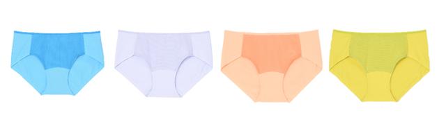 画像: <3月発売ショーツ>左から:SX、PO、CB、BSカラー