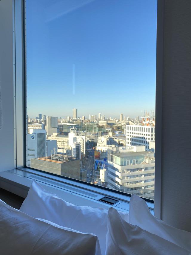 画像: 今回泊まったお部屋からはバッチリ新国立競技場が見えました!