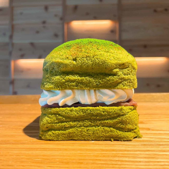 画像: ひんやりしっとりたまごパン（抹茶餡ミルク）