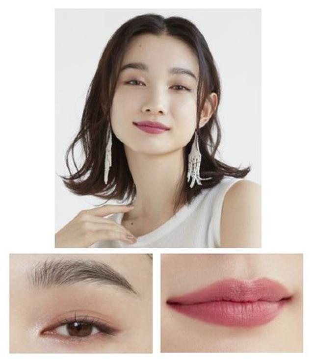 画像2: 21年春夏のメイクアップ&ヘア提案~ほんのり甘さと幸福感を漂わせる印象に~
