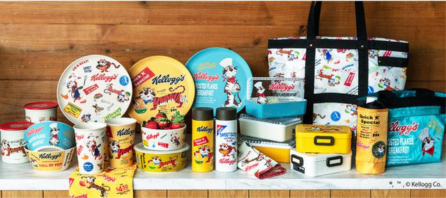 画像2: ランチタイムをハッピーに!212 KITCHEN STOREに「ケロッグ」オリジナルアイテムが再登場!