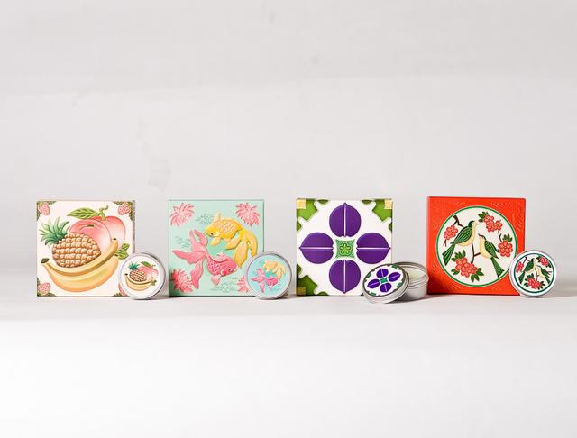 画像: 練り香水 ギフトボックス 4個セット/Perfume Tiles(台湾)