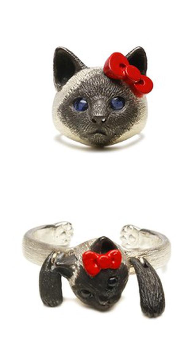 画像3: リアルすぎる「シャム猫」ならぬ「ジャム猫」ジュエリーに!