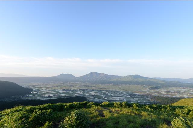 画像: 大観峰からの阿蘇五岳