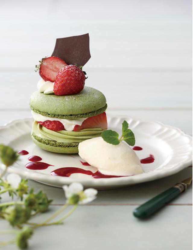 画像3: 【キハチ カフェ】新食感マカロンなど、春の香りに包まれる新作スイーツが続々登場!