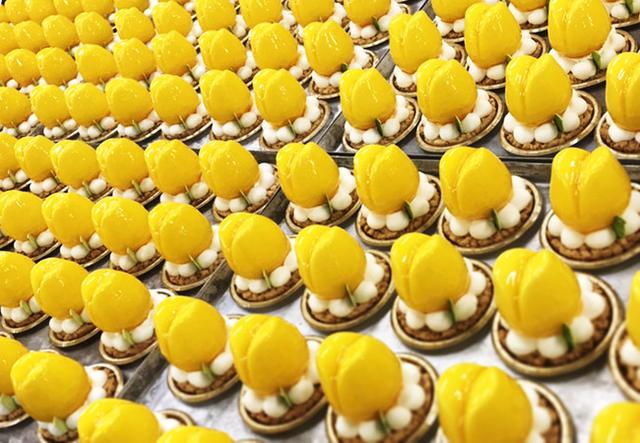 画像1: 記念すべき開店2周年の春に、チューリップ&ローズな新作ケーキ発表!