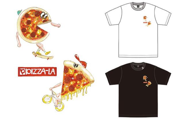 画像2: ジーユーで販売されるピザーラのコラボTシャツも要チェック