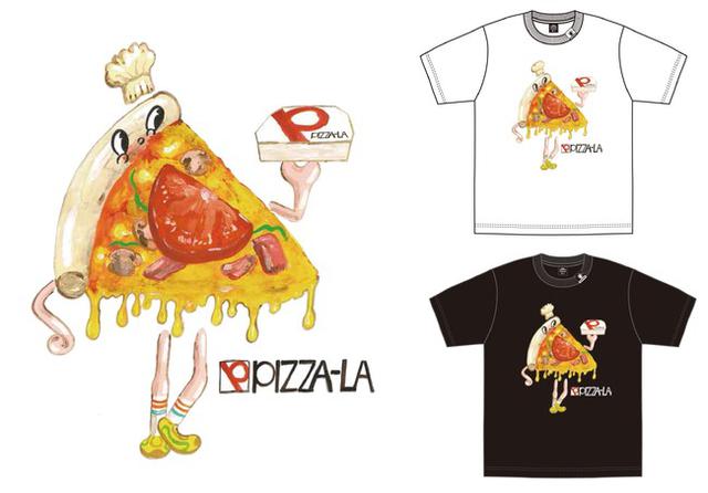 画像1: ジーユーで販売されるピザーラのコラボTシャツも要チェック