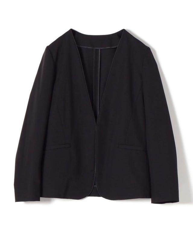 画像: SHIPS ウォッシャブルノーラペル ジャケット ¥7,623(税込)