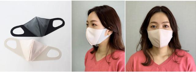 画像3: メイクの技術を応用、フェイスラインに影をつくり小顔に見せる夏用マスク新発売!