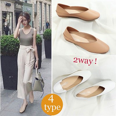 画像: [Qoo10] シングルシューズ女子学生エンドウ豆の : シューズ