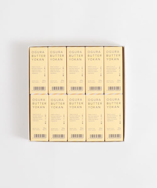 画像: 【店舗通販のみ販売】【別注】都松庵　OGURA BUTTER YOKAN 10個セット[NJMKT-3892-BC01]｜URBAN RESEARCH公式ファッション通販