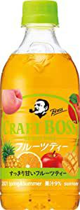 画像: Amazon | サントリー BOSS クラフトボス フルーツティー PET 450ml×24本入 ボス | サントリーフーズ | お茶飲料 通販