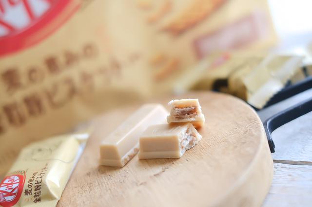 画像4: 【試食レポ】キットカットから約10年ぶりの新シリーズが登場!麦の恵みの「キットカット ミニ 全粒粉ビスケットin」