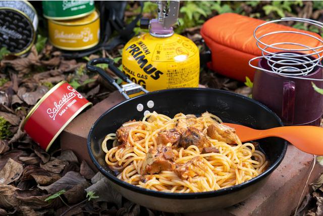 画像2: サバ缶1つでイタリアン!?爆速キャンプ飯にも最適!!謎の新感覚サバ缶「サバスチャン」