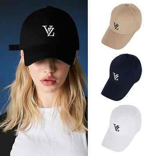 画像: 3D Monogram logo over fit ball cap