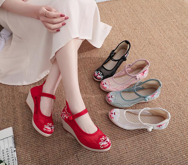 画像2: 【中華×かわいい】夏のシースルー素材がかわいい中華シューズがヴィレヴァン通販に登場!