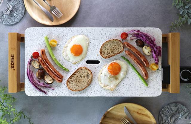 画像: Table GrillStone White(テーブルグリルストーンホワイト) princess-jp.com