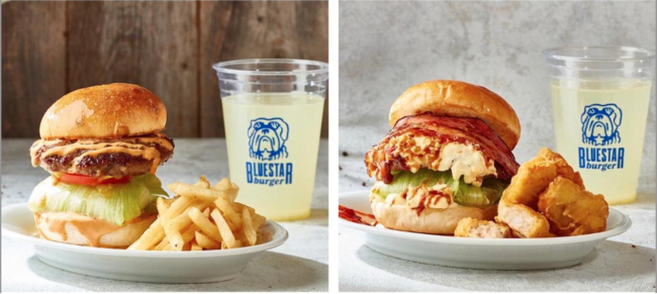 画像: ▶︎ハンバーガー113 ドリンクポテトセット ▶︎ベーコンBBQタルタル113 ドリンクナゲットセット