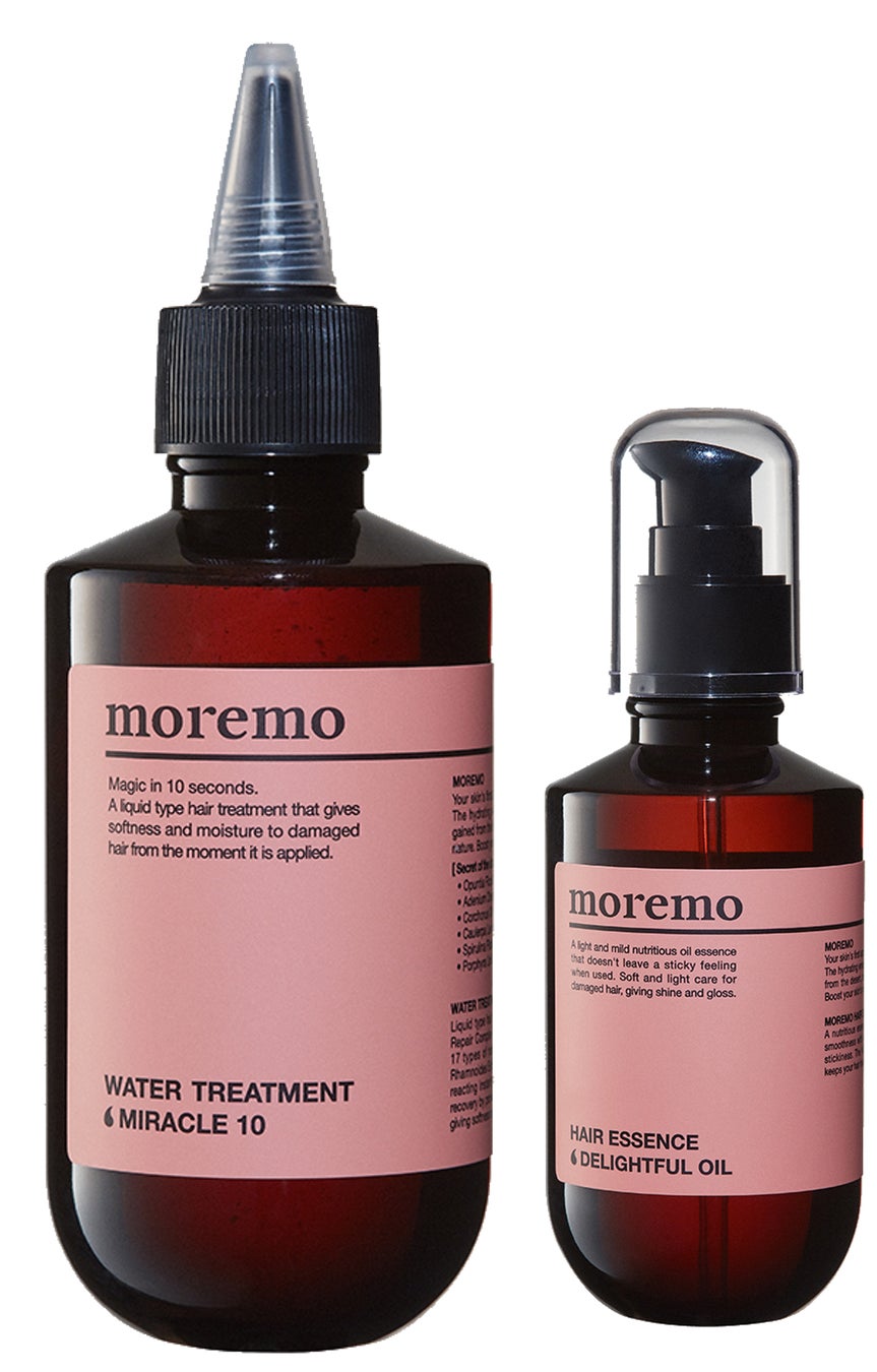 画像2: 【PLAZA先行発売！】moremoからウォータートリートメント&ヘアオイルの入った 初のお試しセットが登場