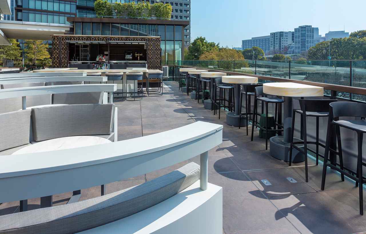 画像: 昼のテラス