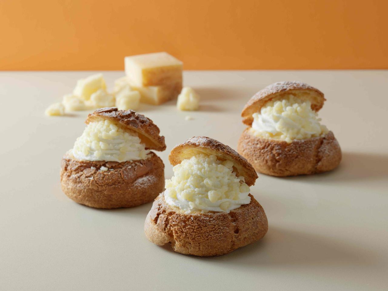 画像1: 【Now on Cheese♪】エキュート大宮店の新商品「ツインチーズシュー・チェダーチーズ」が登場！