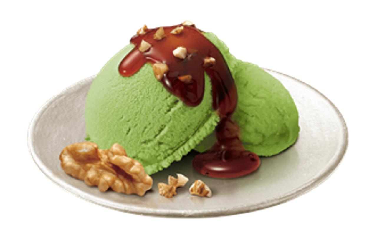 画像: ①抹茶の強い旨味が楽しめる抹茶アイスクリーム