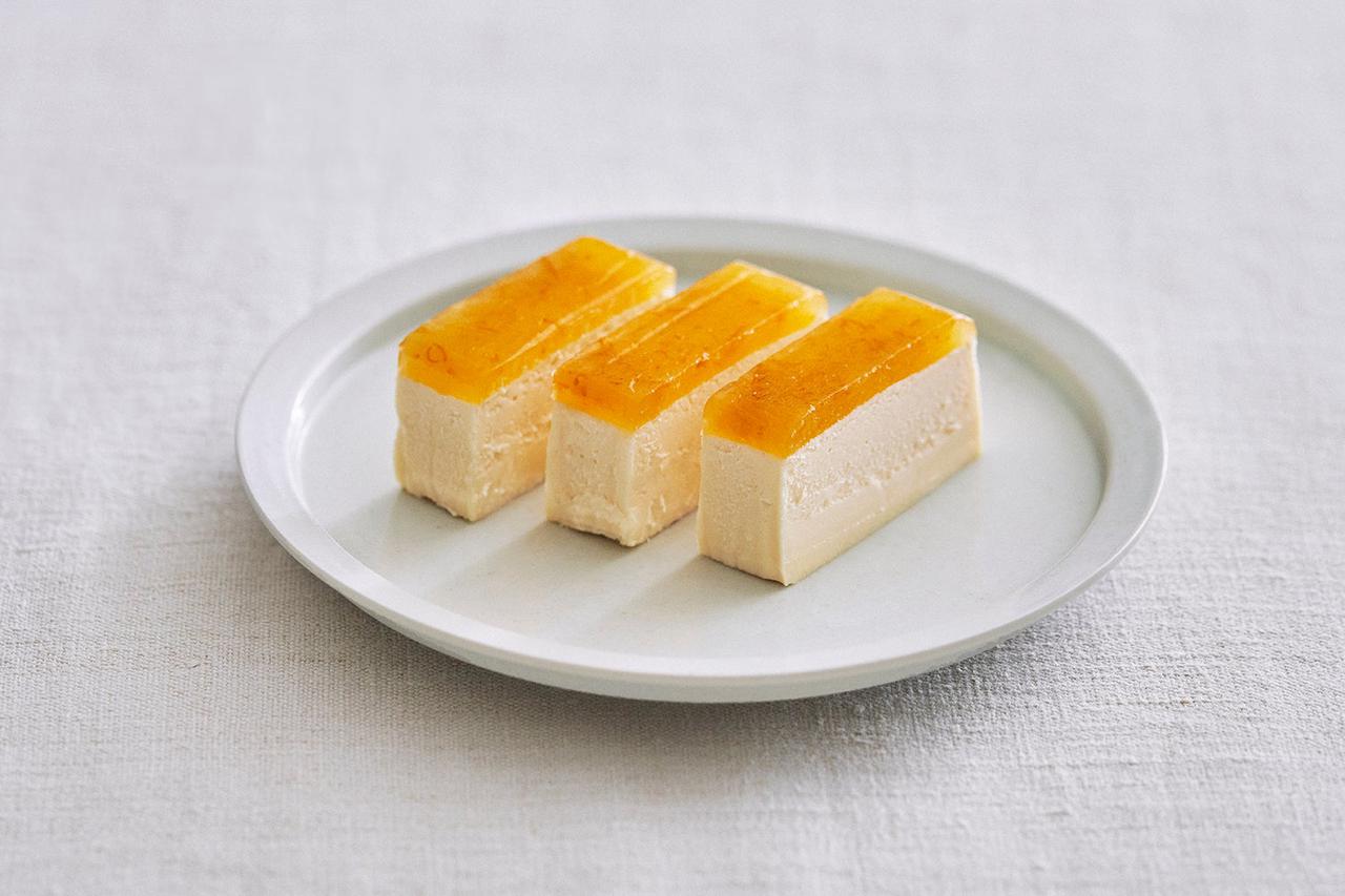 画像: 紀州の山で採れたほろ苦い甘夏と爽やかなハーブのジュレ、チーズのまろやかさが口の中でひとつに溶ける、グルテンフリーのすっきり新感覚スイーツ