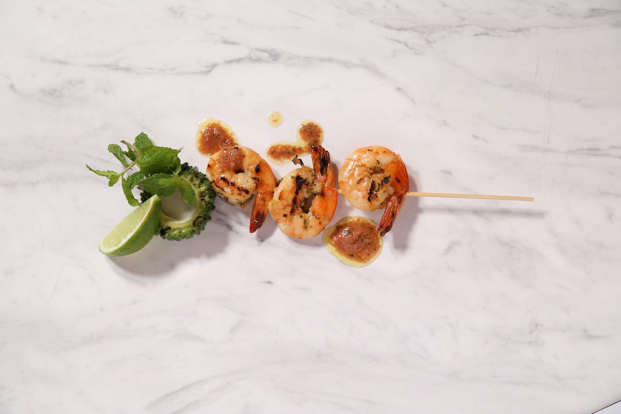 画像: トムヤムシュリンプ ゴーヤ＆海老味噌ソース